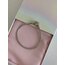 Pink Zirkon Kalp Bileklik | Vip