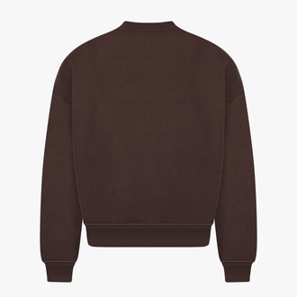 7HEAVENS Heavy Blank Sweater - Chocolate
