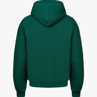 7HEAVENS Heavy Blank Hoodie - Forest Green