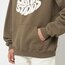 LOW LIGHTS Retro Hoodie Brown