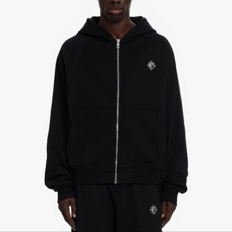 VICINITY Inside Out Zip Hoodie - Black