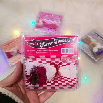 Solmayan Mini Mirror Flowers Hediyelik Buket 