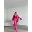 ▪️Pembe Oversize Gömlek Pantolon Alt-Üst İkili Takım ▪️