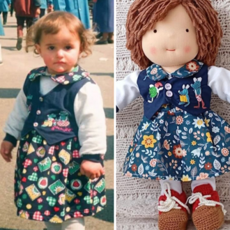 Kişiye Özel Oyuncak Bebek Tasarımı