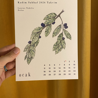 Kadim Sahhaf Botanik Takvim