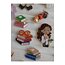 Lente Aksesuar Pembe, Sarı, Yeşil Kitap Broş-Parlak Kristal Renkli Taşlı Kitap Yaka İğnesi