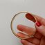 Lente Aksesuar Xuping Gold Ajda Model Kelepçe Bilezik (8mm)