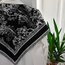 Lente Aksesuar Kadın Premium Desenli Boyun Çanta Ve Saç Fuları 70x70 cm