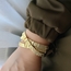 Lente Aksesuar Crtier Love Serisi Gold Bileklik