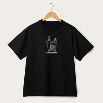 Kişiye Özel Çizgisel Fotoğraf Nakışlı T-SHIRT
