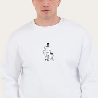 Kişiye Özel Fotoğraf Nakış SWEATSHIRT