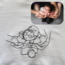 Kişiye Özel Çizgisel Fotoğraf Nakışlı T-SHIRT