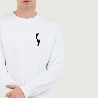 Bebek Ayak İzi Nakış SWEATSHIRT