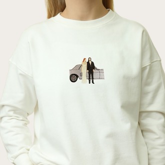 Kişiye Özel Fotoğraf Nakış SWEATSHIRT