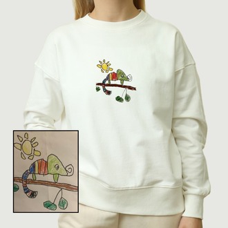 Kişiye Özel Çocuk Çizim SWEATSHIRT