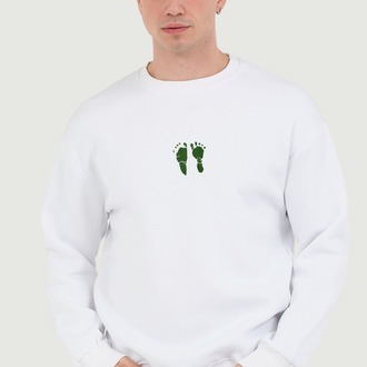 Bebek Ayak İzi Nakış SWEATSHIRT