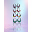colorful earrings