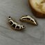 croissant earrings