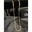 Çelik gold italyan kolye (60cm)