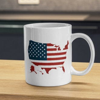 'USA' | Porselen Kupa