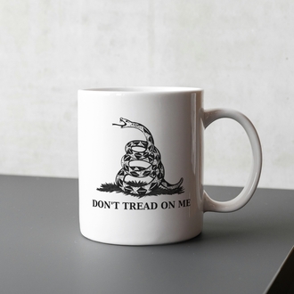 'DON'T TREAD ON ME' | Porselen Kupa