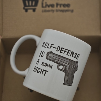 'SELF-DEFENSE MODE' | Porselen Kupa