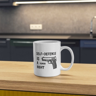 'SELF-DEFENSE MODE' | Porselen Kupa
