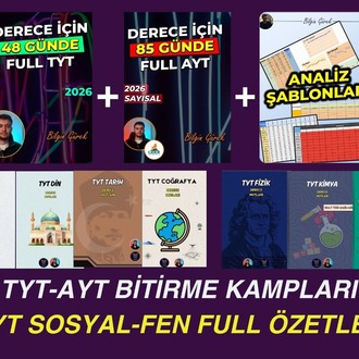 TYT-AYT Tam Set Sayısal