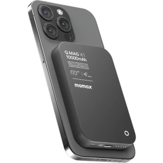 Momax Q.mag X1 10000MAH Magsafe Uyumlu Kablosuz Powerbank SİYAH