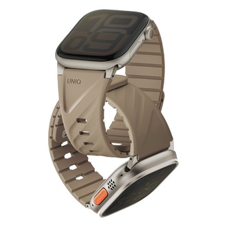 Uniq Watch Ultra 49mm Fluo Manyetik Kordon - Bej