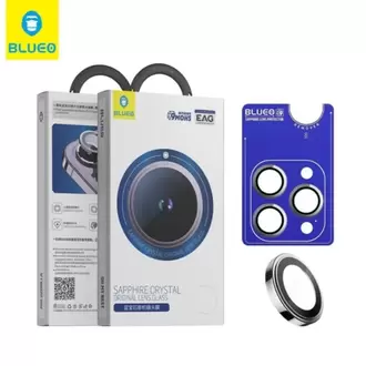 BLUEO Sapphire Lens iPhone 15 Pro / 16 Pro / 15 Pro Max / 16 Pro Max 9 Mohs Kristal