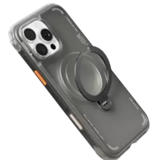 Torras Apple iPhone 16 Pro Max O Stand Spin Air Serisi Magsafe Kılıf - Siyah 6938075666422