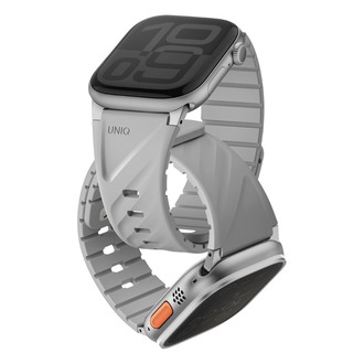 Uniq Watch Ultra 49mm Fluo Manyetik Kordon - Gri