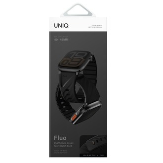 Uniq Watch Ultra 49mm Fluo Manyetik Kordon - Siyah