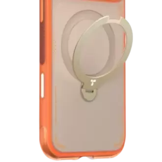 Torras Apple iPhone 17 Pro O Stand Spin Air Serisi Magsafe Kılıf - Turuncu