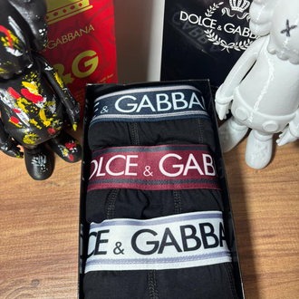DOLCE&GABBANA 3’lü Premium Baxer Set