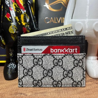 GUCCİ Premium Deri Kartlık