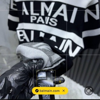 BALMAIN PARİS BİSİKLET YAKA TRİKO T-SHİRT