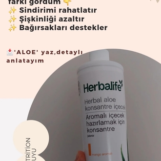 Herbalife Aloe Vera Suyu | Sindirim Destekleyici