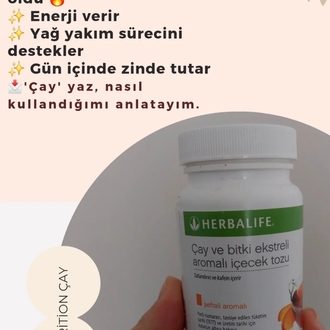 Herbalife Bitki Çayı | Metabolizma Destekleyici İçecek