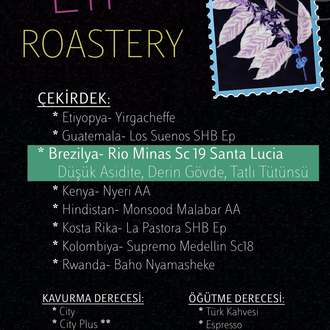 BREZİLYA Rio Minas 250g.