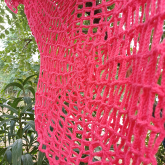 Örümcek Ağı Bluz (Pink)