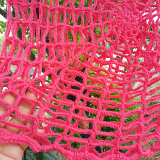 Örümcek Ağı Bluz (Pink)