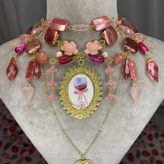 Cherry Rosette