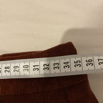 Kiremit y2k kadife kısa etek