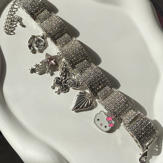 Çelik Hello Kitty Bileklik