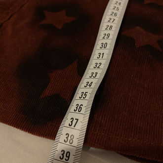 Kiremit y2k kadife kısa etek