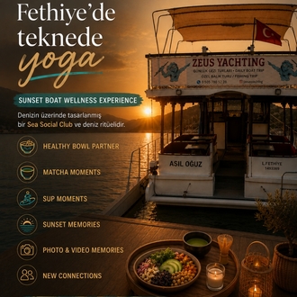 Sea Social Club | Sunset Boat Wellness Experience | Fethiye