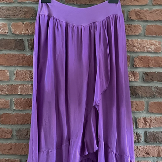 İtalyan ipek pantolon etek