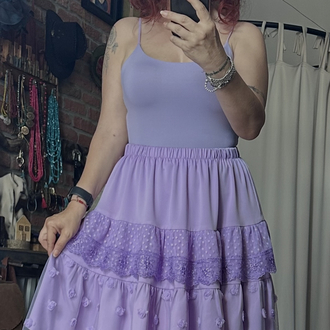 Lila çıtlı body